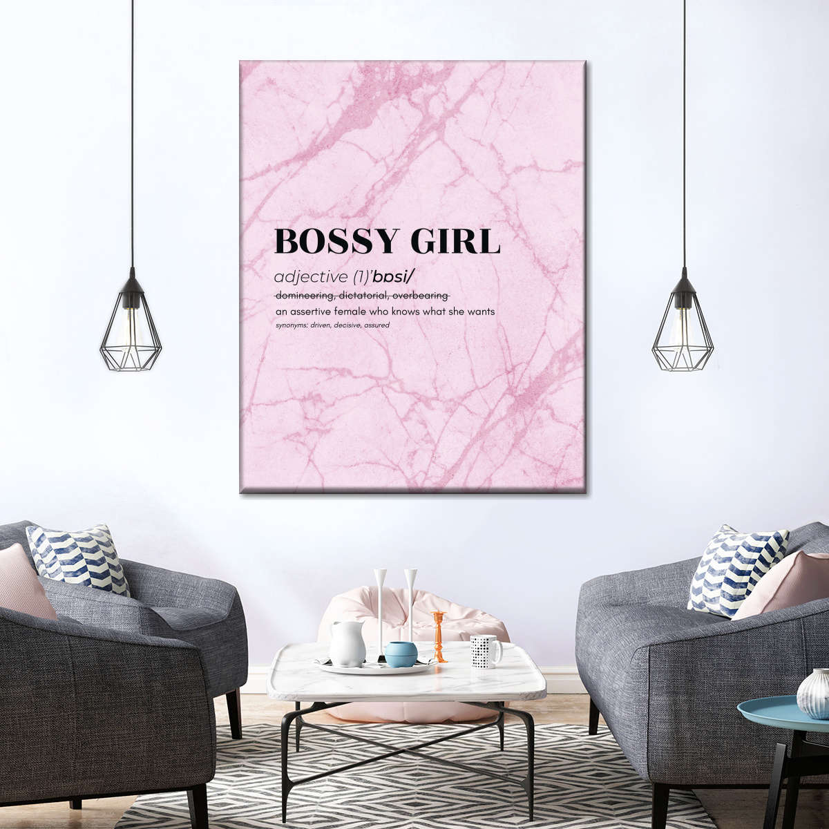 Bossy Girl Definition Wall Art: Canvas Prints, Art Prints & Framed Canvas