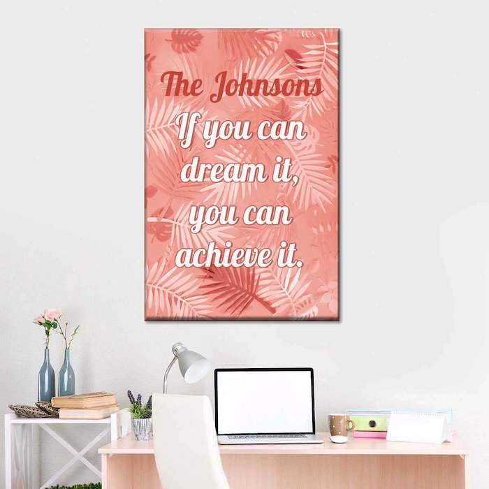 custom office wall art