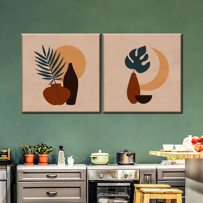 modern boho wall decor