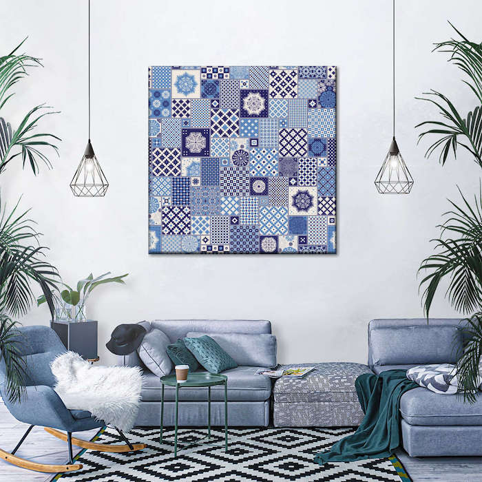 Pattern wall art