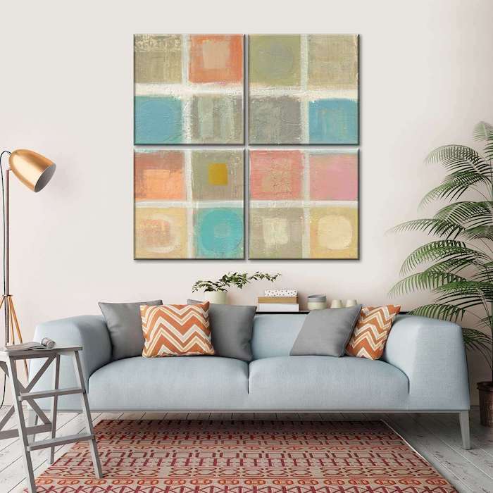 Square wall decor