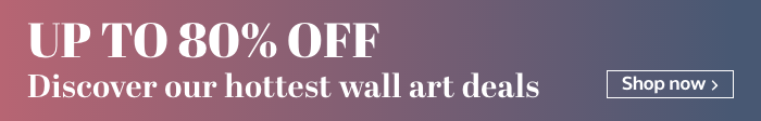 discount wall art sale