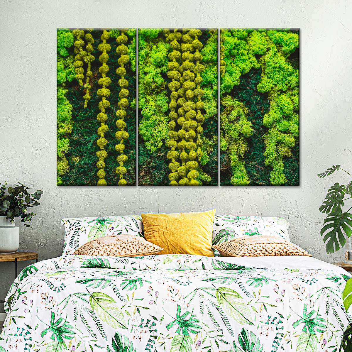 Swirl Moss Wall | Green wall art | Preserved moss | Plant wall decor |  Plant wall art | Moss wall art | Home office