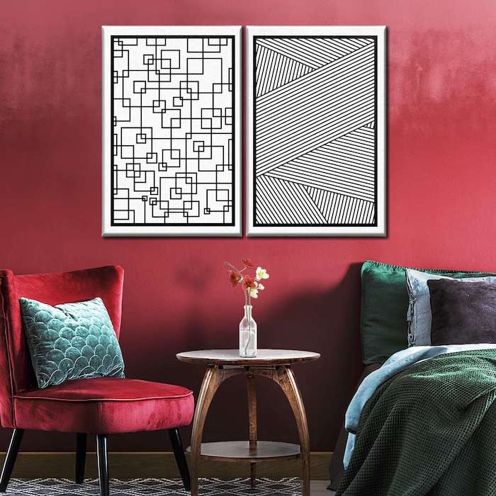 trendy pattern decor