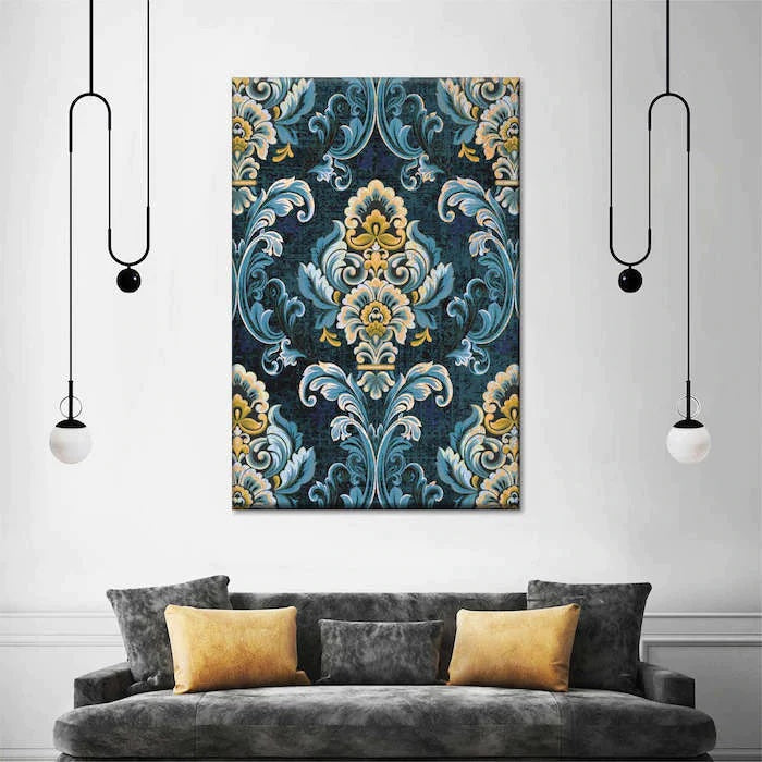 Navy Blue Wall Inspiration (the best blue colors) - Artsy Chicks Rule®