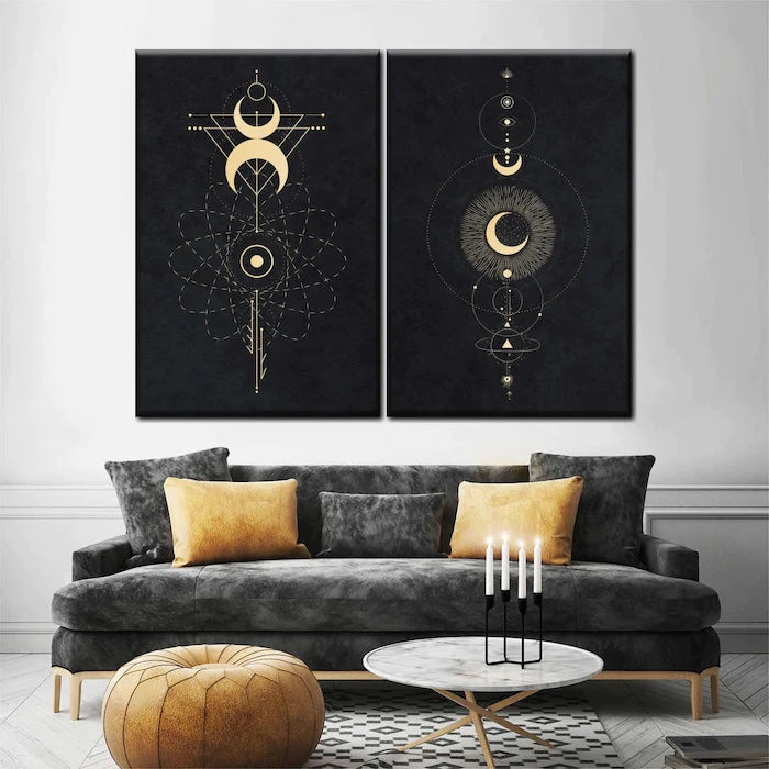 black wall decor ideas youll love