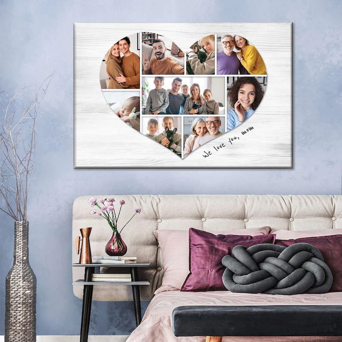 canvas family picture wall ideas