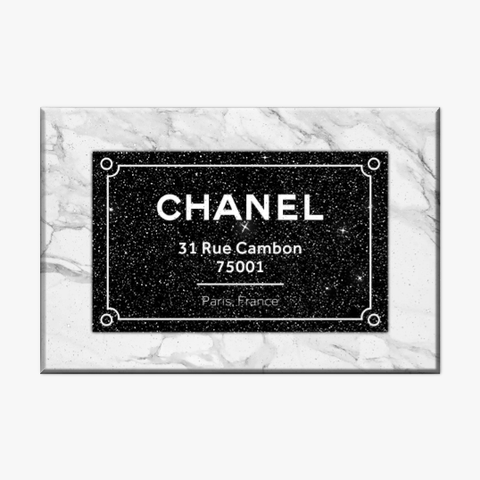 chanel business card