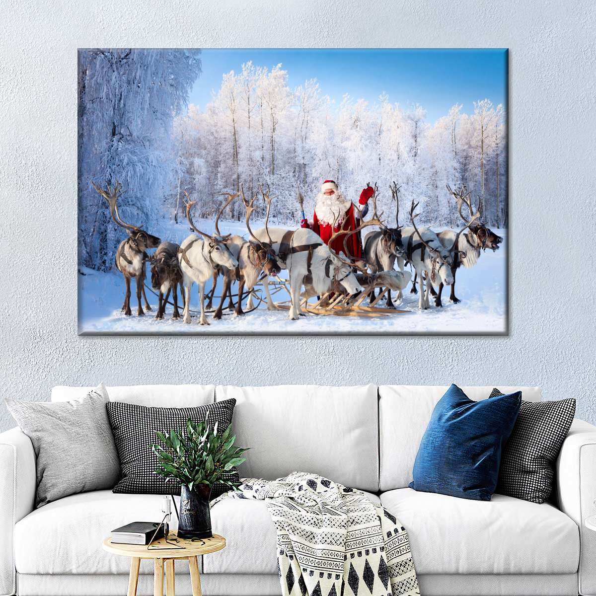 christmas canvas wall art