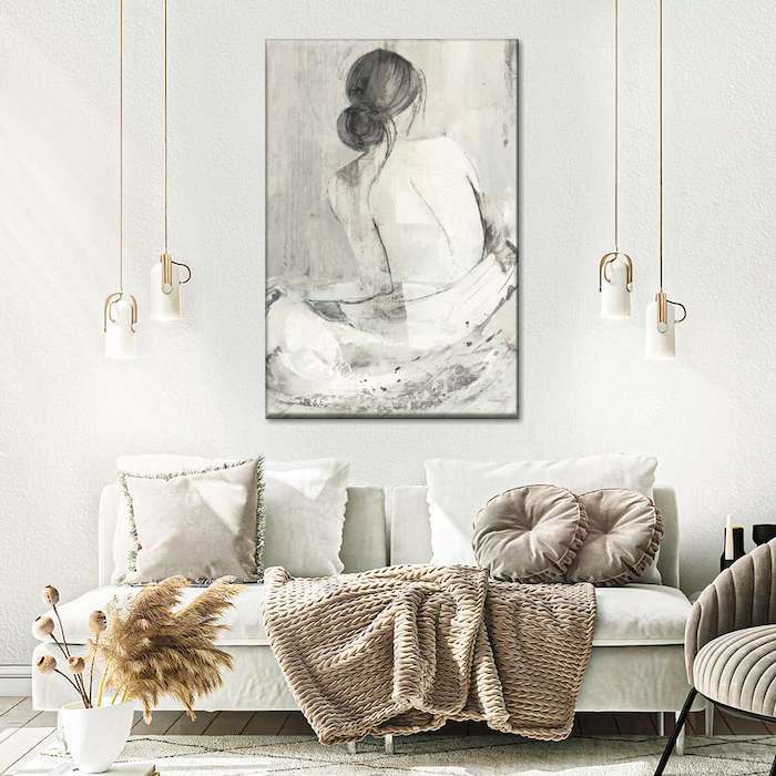decorate with white walls