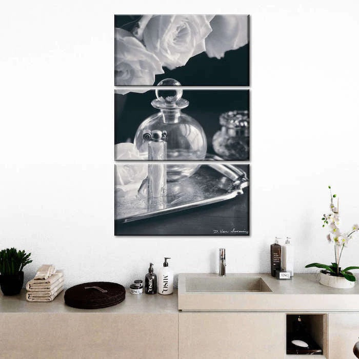 explore stunning powder room wall art