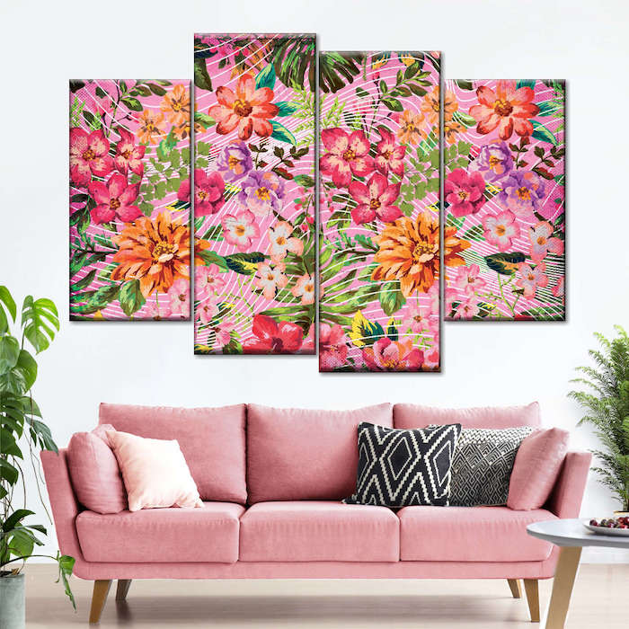 How to Hang Multi Panel Wall Art Easily