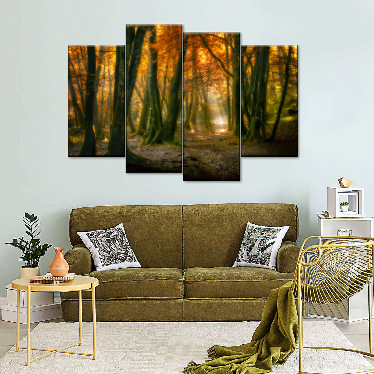 Red Forest II Wall Art: Canvas Prints, Art Prints & Framed Canvas