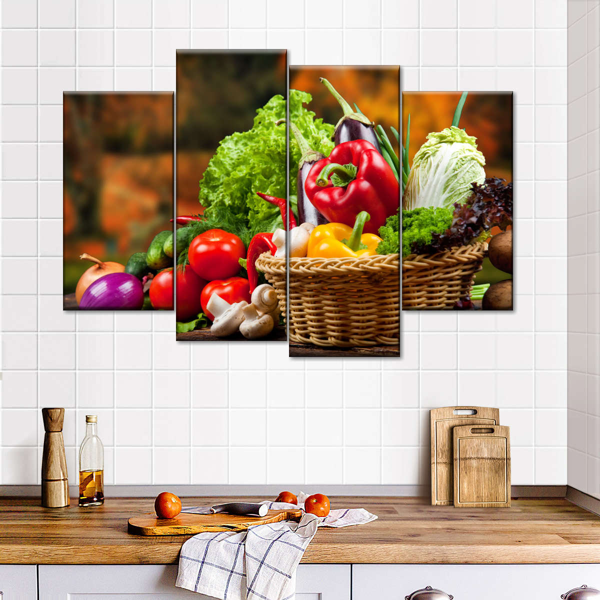 Fresh Vegetable Basket Wall Art: Canvas Prints, Art Prints & Framed Canvas