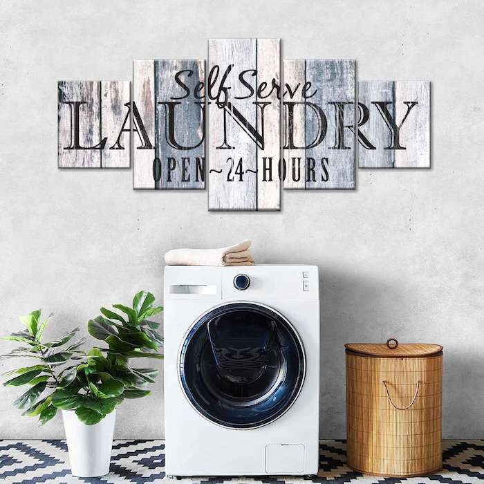 laundry room decor ideas