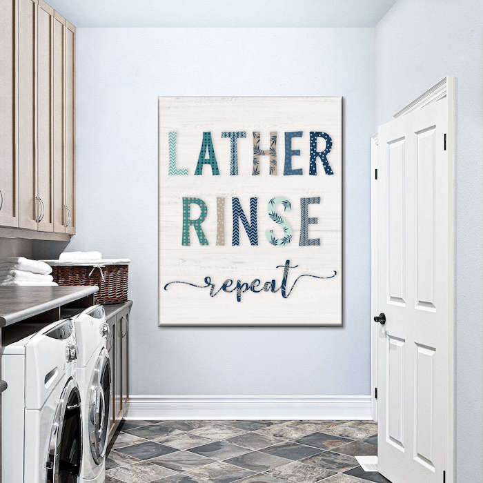 laundry room wall ideas