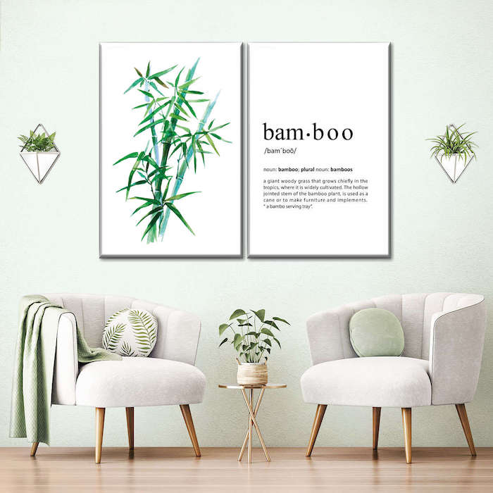 bamboo definition wall art