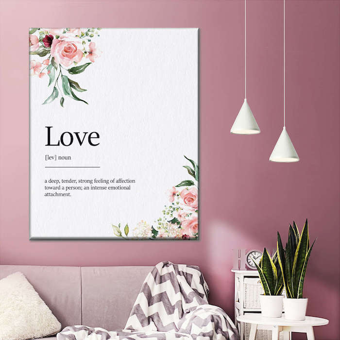 love definition wall art