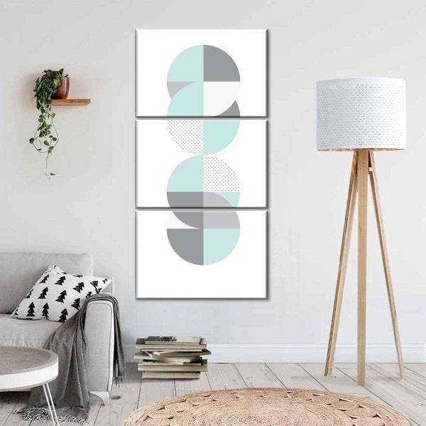 Scandinavian Design No. 56 Multi Panel Canvas Wall Art