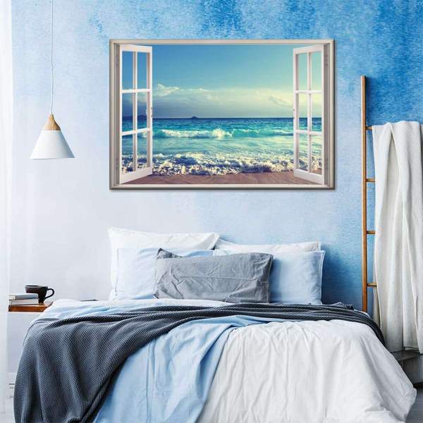 Love The Ocean Breeze Multi Panel Canvas Wall Art