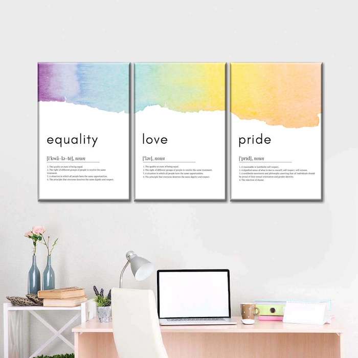 equality definition wall art