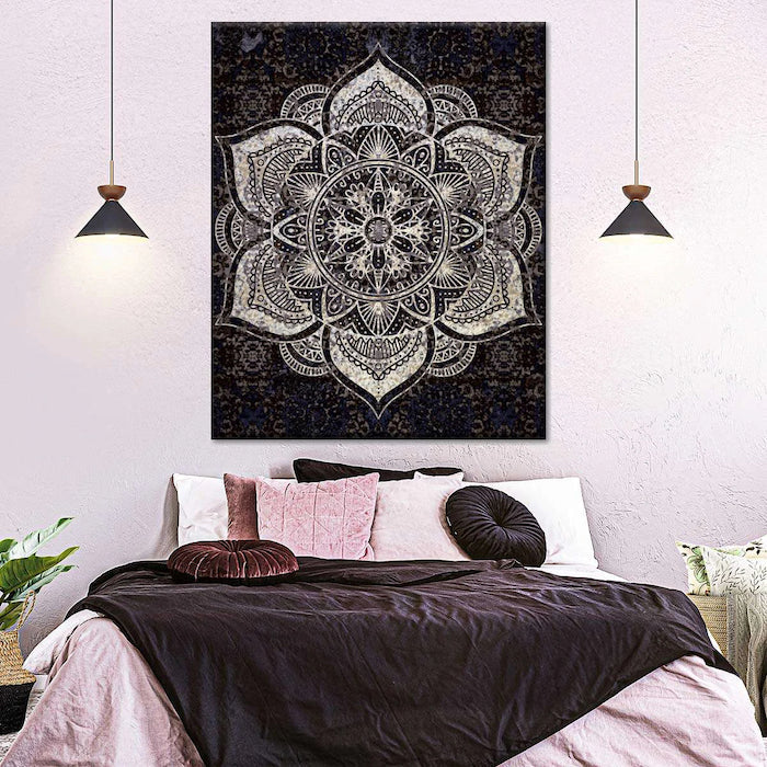 popular black canvas wall art