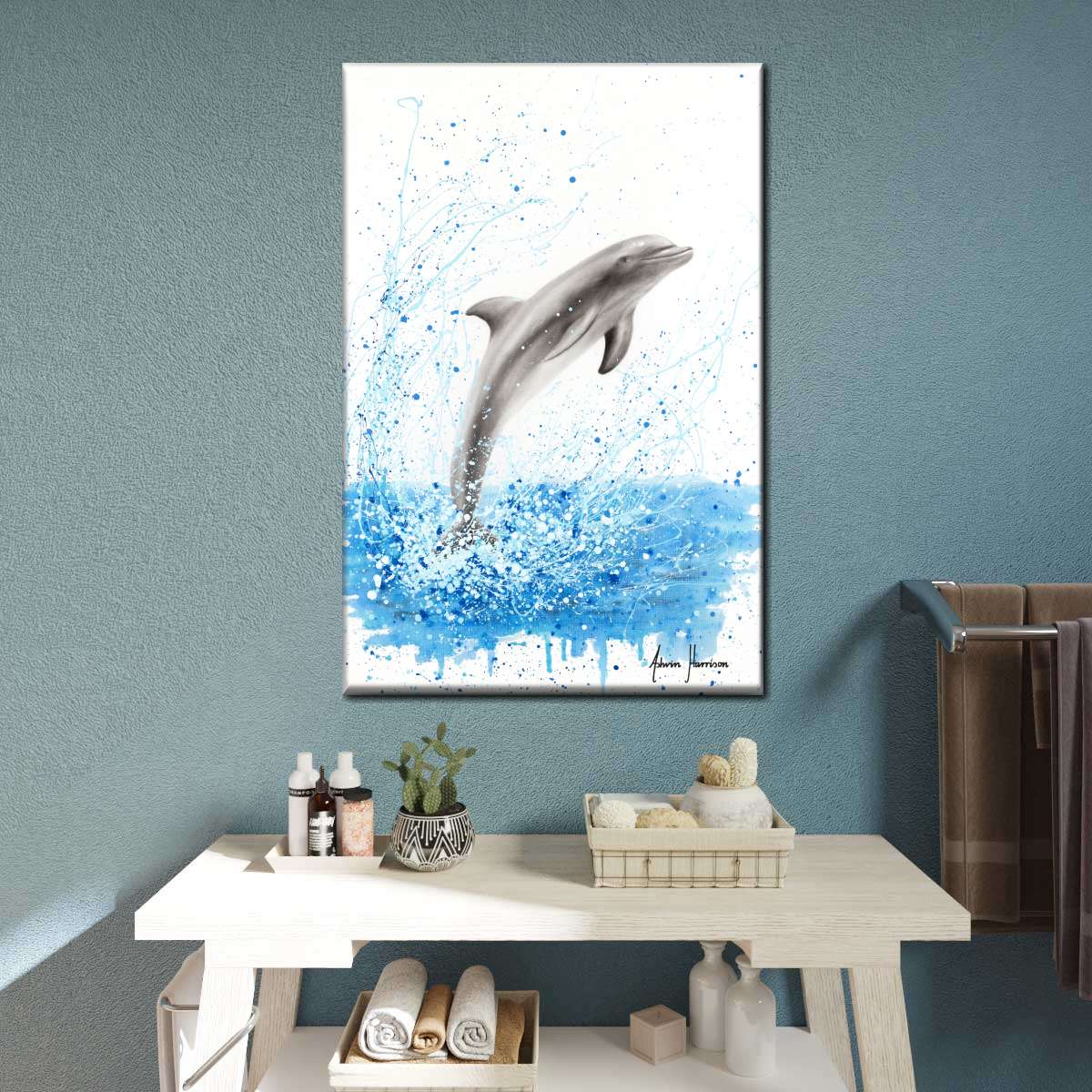 spa wall art for your bathroom