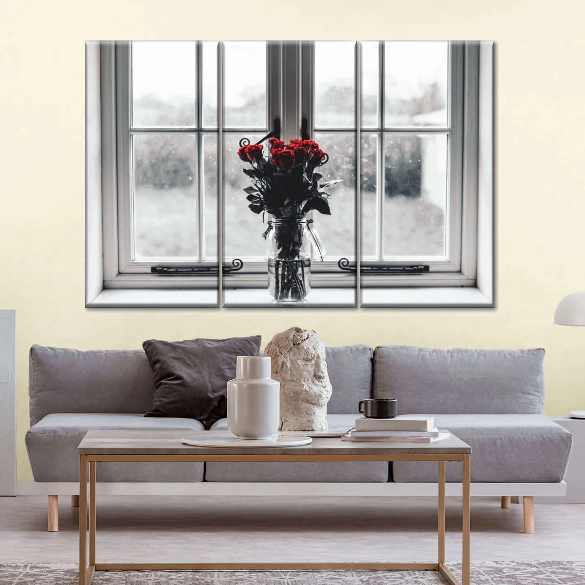 trendy grey living room decor ideas