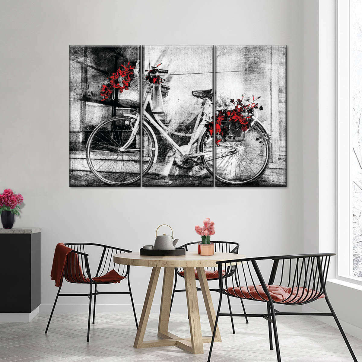 Bike Plants Pop Wall Art: Canvas Prints, Art Prints & Framed Canvas