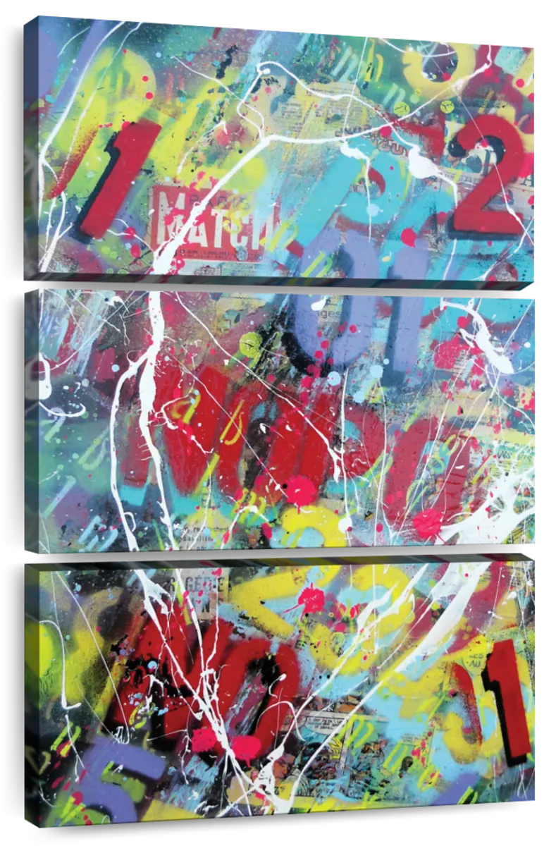 Collage Poster XXIV Wall Art | Graffiti | by David Drioton