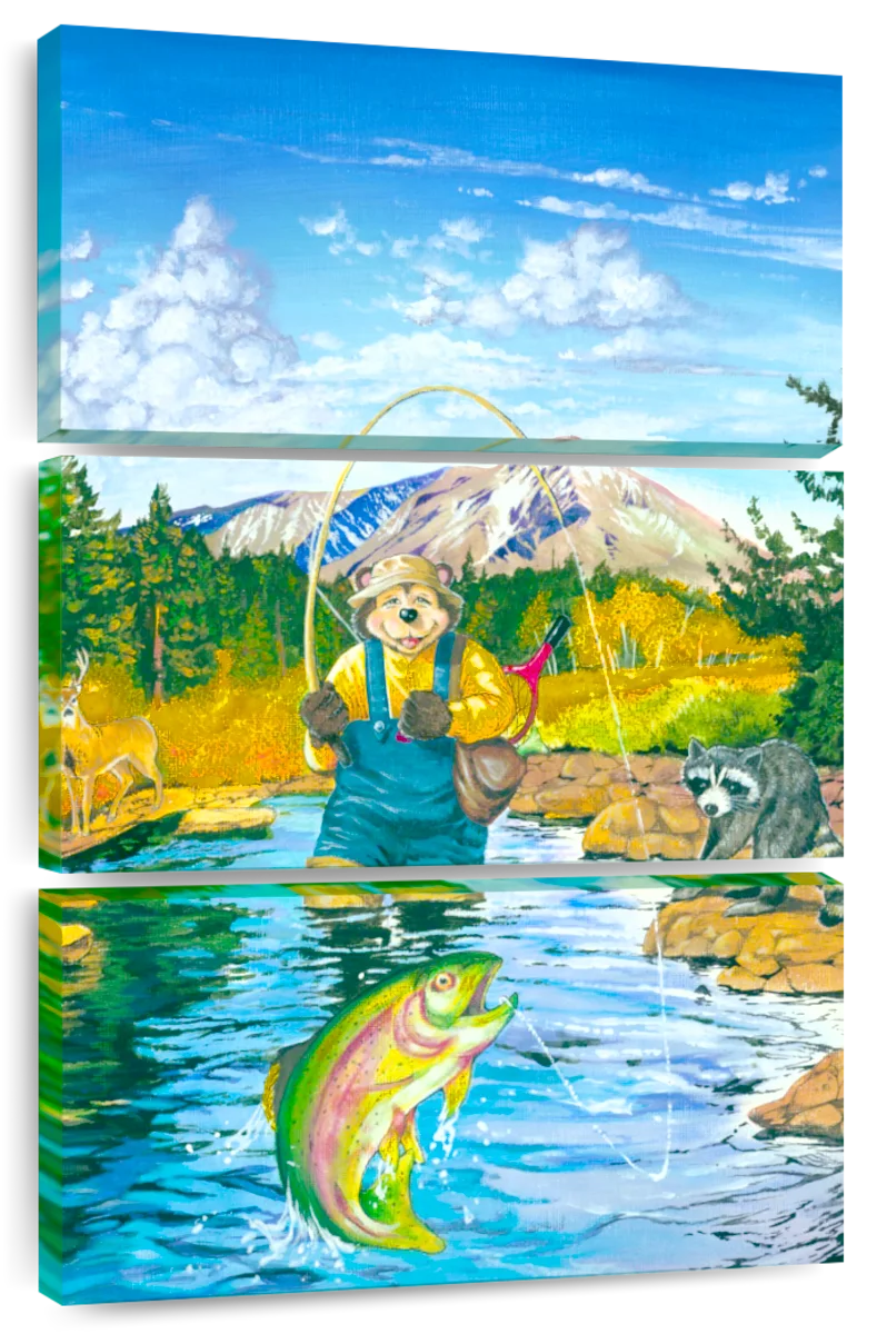 Rascals Fly Fishing Wall Art