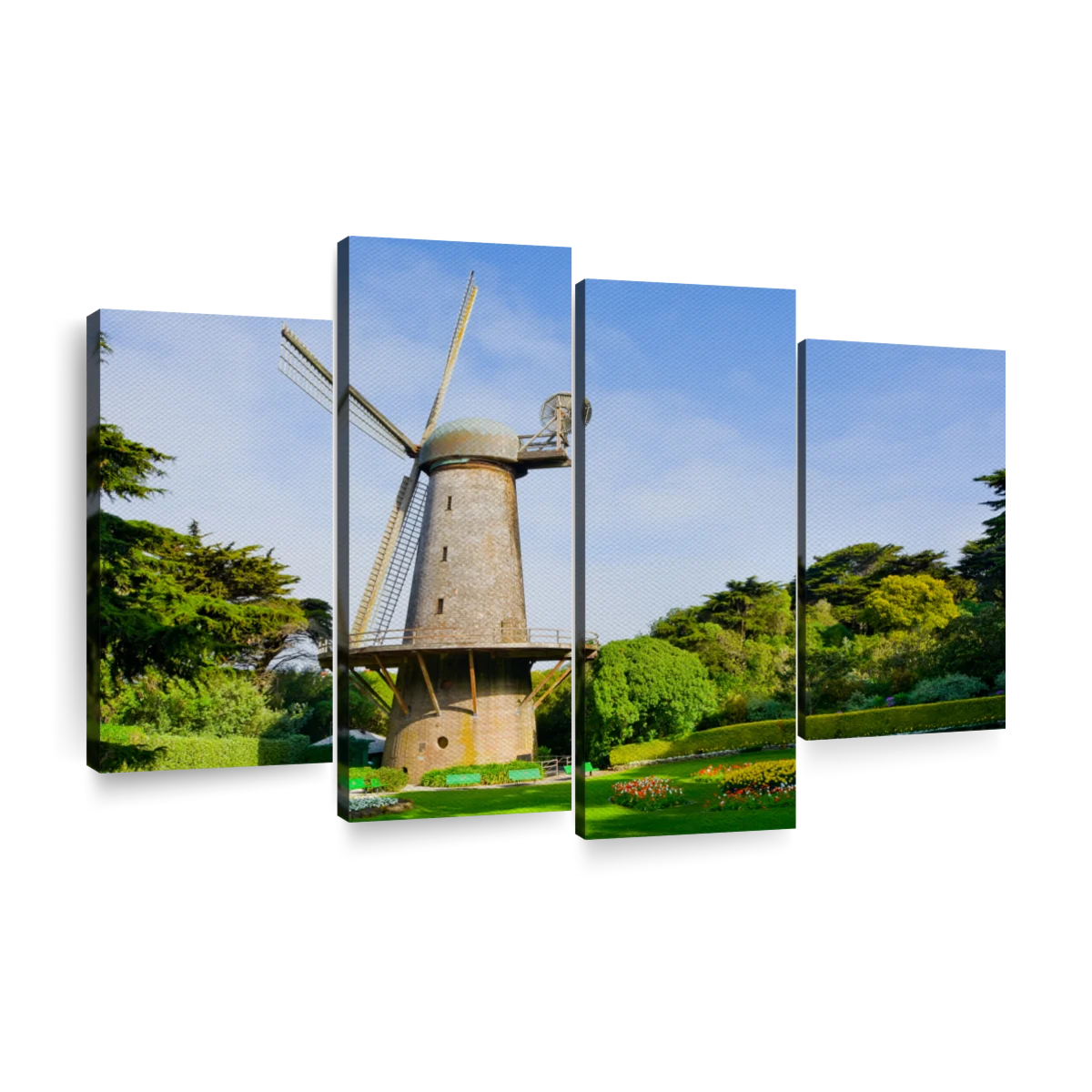 Golden Gate Park Windmill Wall Art Photography