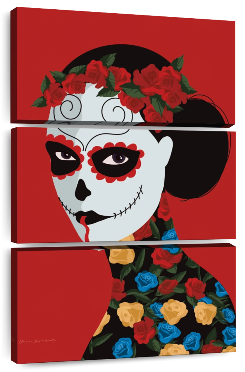 Dia De Los Muertos Wall Art  Paintings, Drawings & Photograph Art Prints