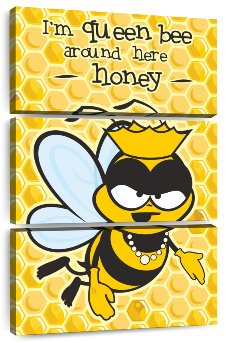 Honeybloom Gold Bee Wall Decor, Yellow Sold by at Home