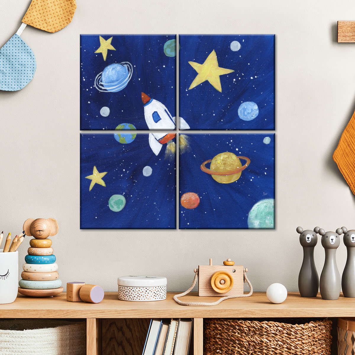 The Outer Space Art Canvas Prints Frames Posters