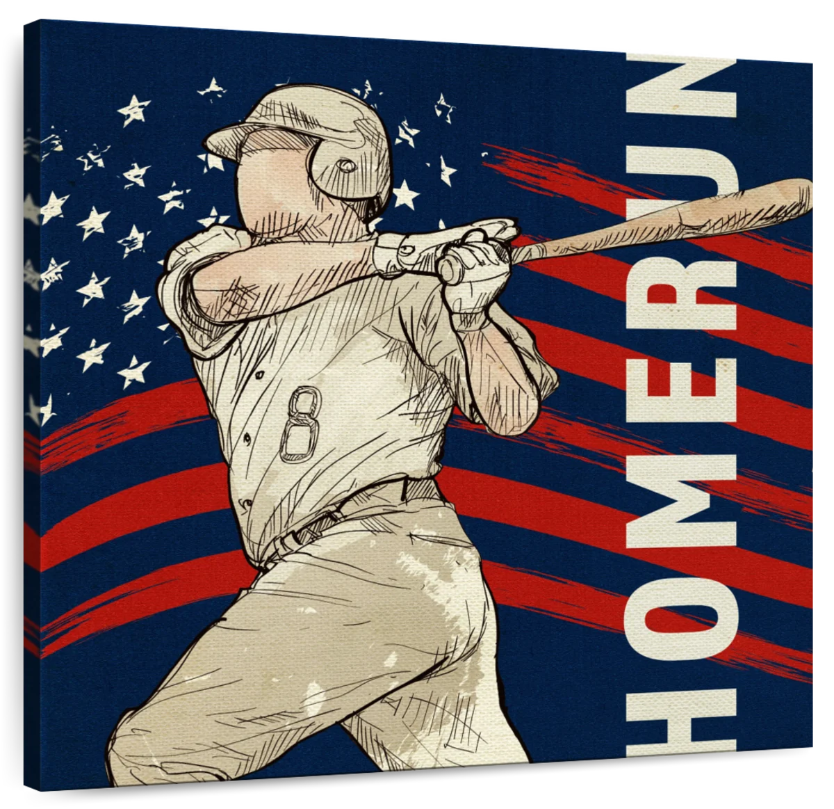 Baseball (Vintage Art) Posters & Wall Art Prints