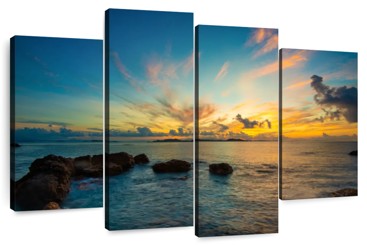 Sea Sunrise Horizon Wall Art | Photography
