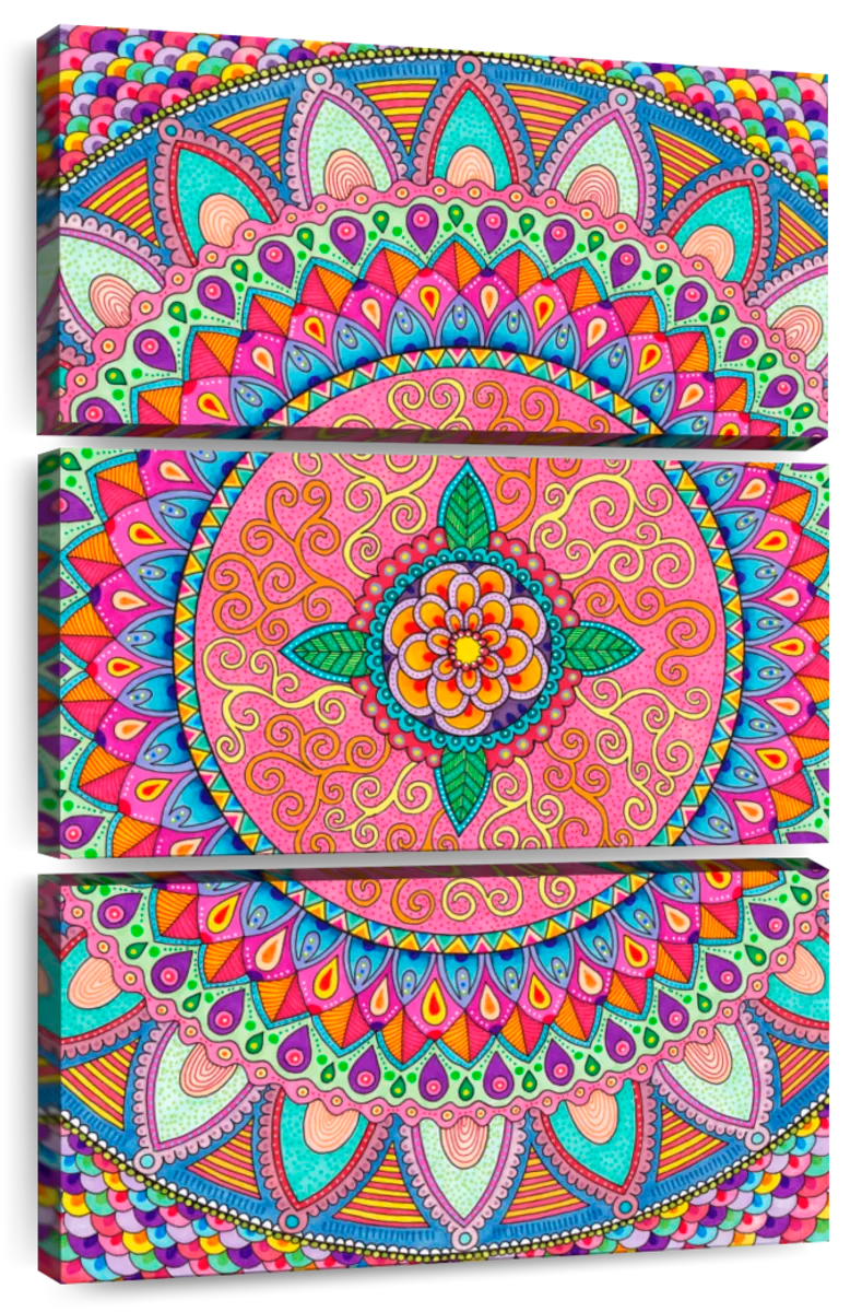 Mandala Parade Wall Art: Canvas Prints, Art Prints & Framed Canvas