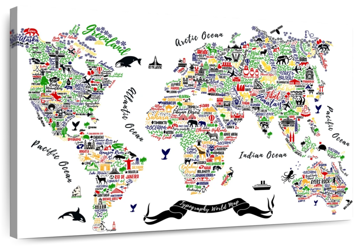 amazon river map for kids