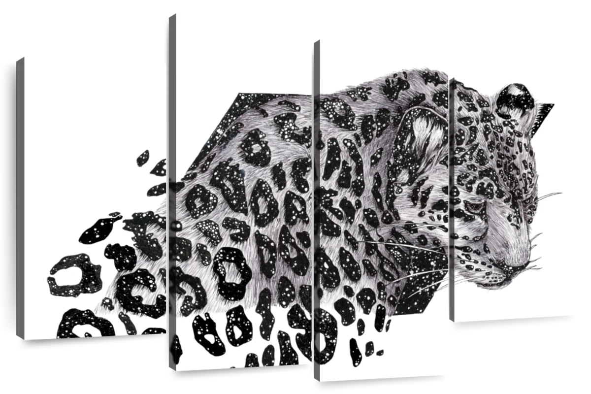 Ronald Redding 24 Karat Jungle Leopard Wallpaper - Black & Green – US Wall  Decor