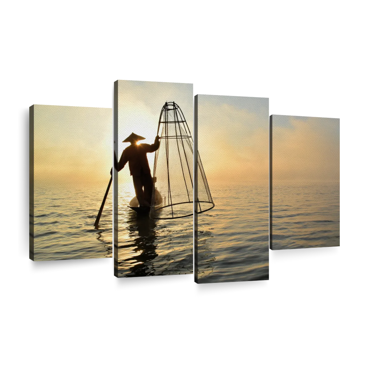 Personalized Fishing Poster & Canvas, I Am A Fisherman - Inspirational