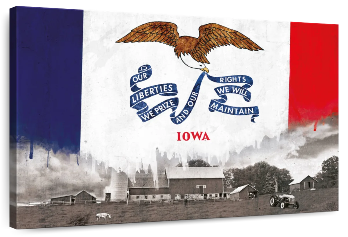 iowa flag