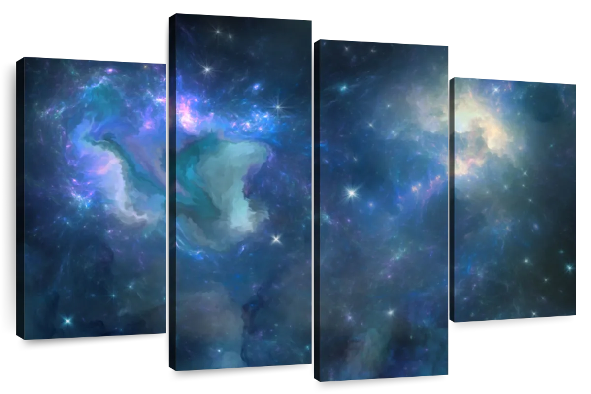 Space Nebula Wall Art | Digital Art