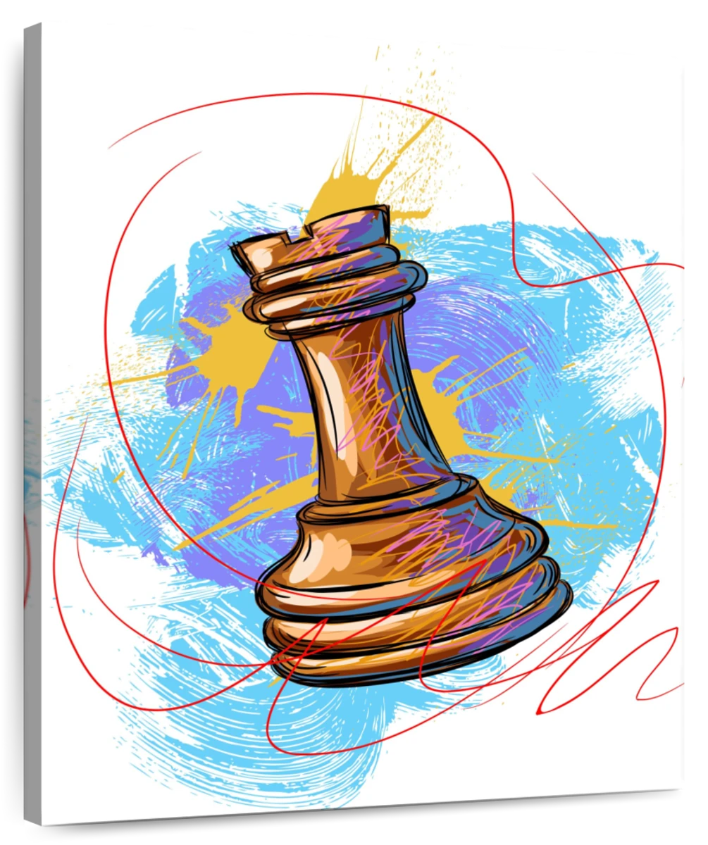 Famous Chess Opening Poster or Canvas Wall Art Chess Lover 