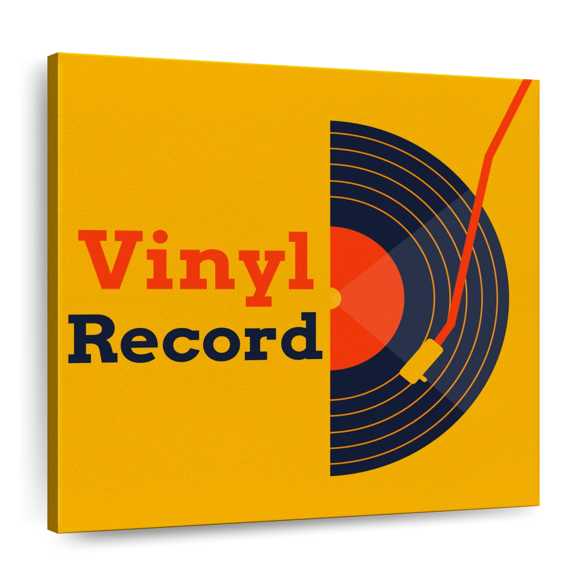 Latitude Run® Vinyl Macro Photography I - Vinyl Records Metal Wall Decor  Set