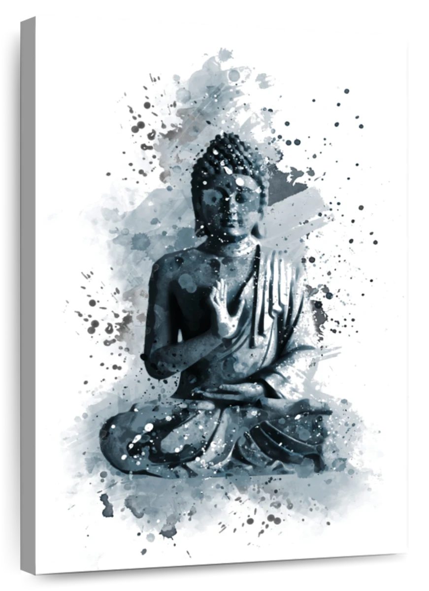 Buddha Drawing On Wall Thailand Stock Photo 1235905204 | Shutterstock