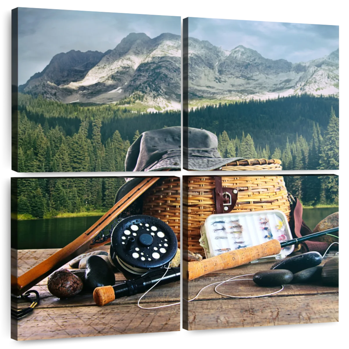 Fishing Trip Essentials Wall Art