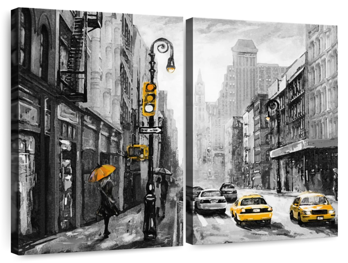 Prints & Cabs Taxi Art Paintings, Drawings Art Wall Photograph |