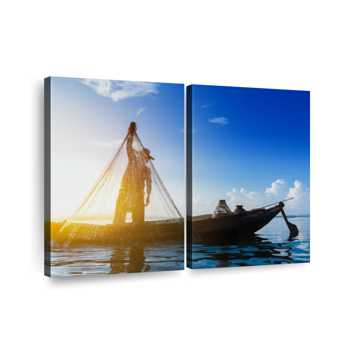 Thailand Lake Fishing Wall Art: Canvas Prints, Art Prints & Framed Canvas