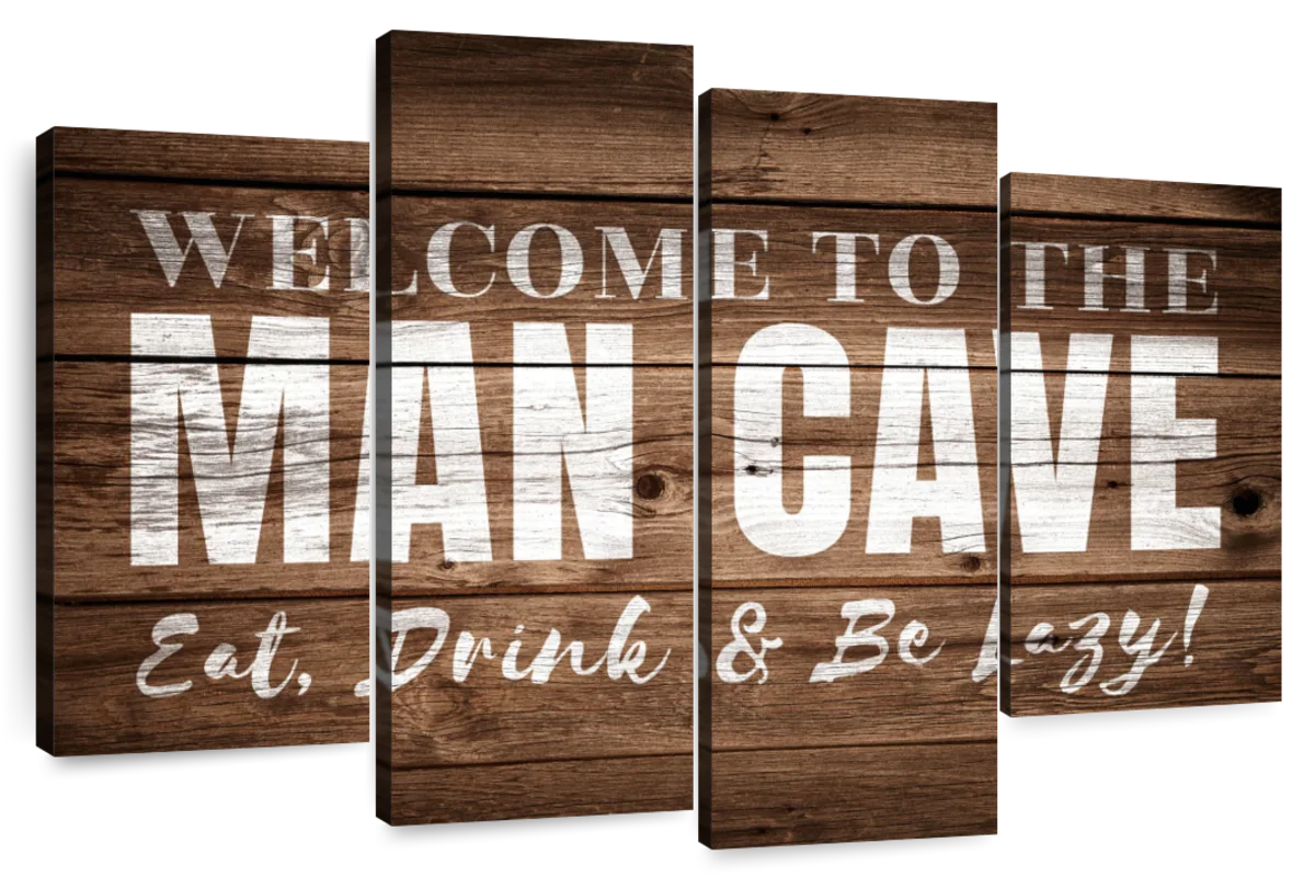 printable man cave signs